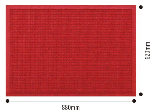 ウォーターホース 62×88 レッド