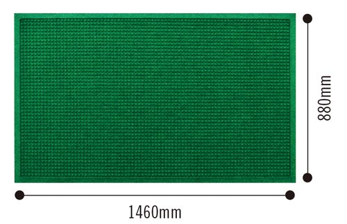 ウォーターホース 88×146 グリーン