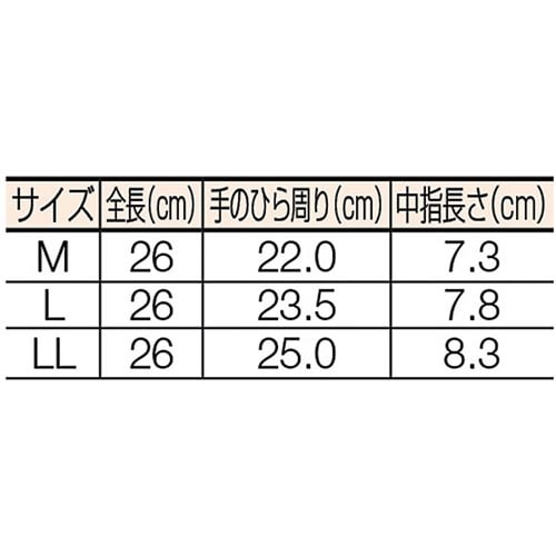 耐油ビニール手袋 Lサイズ