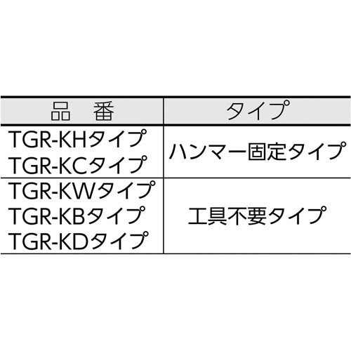 ゴムロープ用金具ダブルフック 10個入
