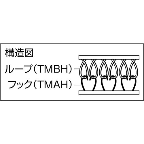 マジックテープ(R)縫製用B側50mmX25mOD