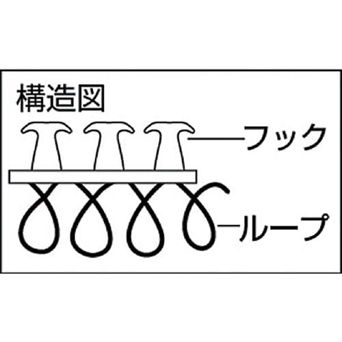 マジックケーブルロールタイ幅15mmX長さ10m青