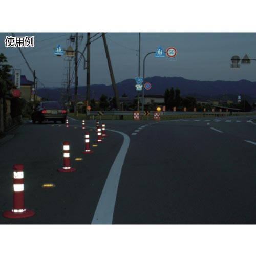 再帰反射テープ 45mmx10m 白