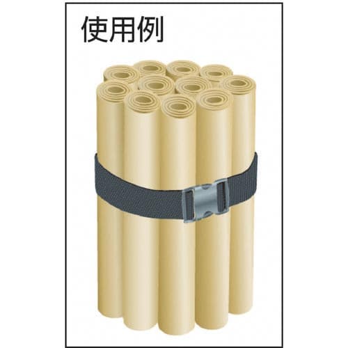 耐衝撃樹脂バックル付結束ベルト 50mm