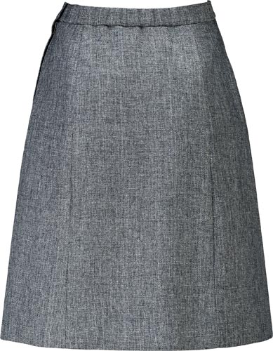 Aラインスカート BCS2105 グレイ 19号