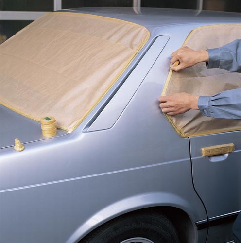 車輌用マスキングテープ#241 幅12mm10巻入