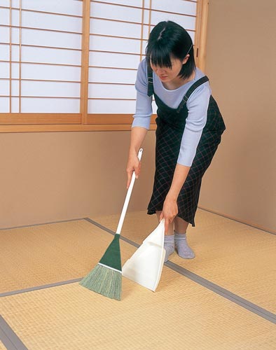 チリトリ付き座敷ほうきL