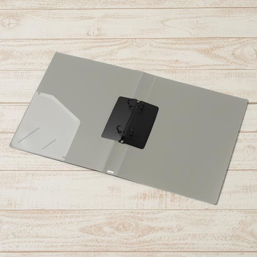 2リングFSエコノミーA4縦背幅35mm灰×3