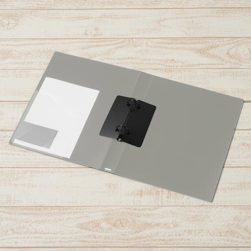 2リングFSエコノミーA4縦背幅35mm灰×3