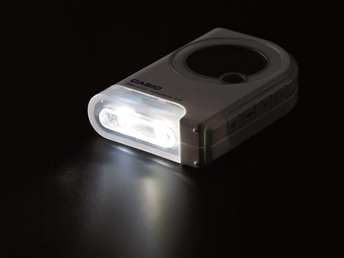 懐中電灯機能付き電波置時計DDQ−410J