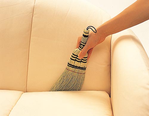 廃棄安心手編みハンドブラシ