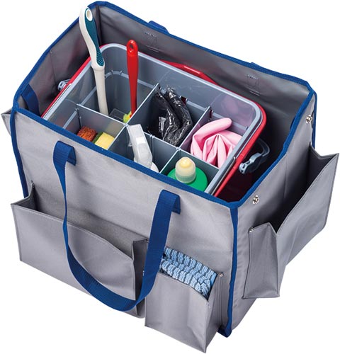 BMトートバッグ ブルー L