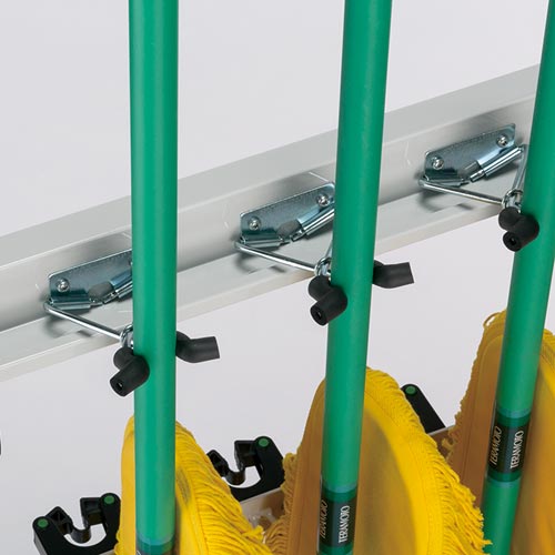 モップハンガーヘッドホールド (12本掛)