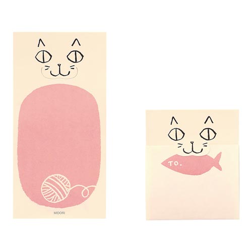 付せん紙ひみつ 11428006 ネコ柄