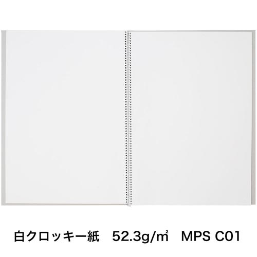 B4クロッキースタンダード白クロS220