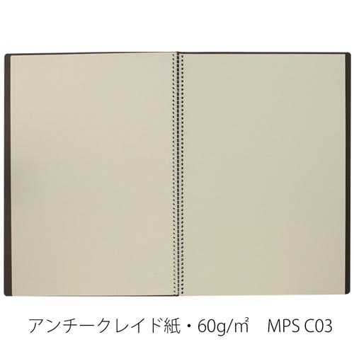 B4 クロッキー アンチークレイド紙 S228