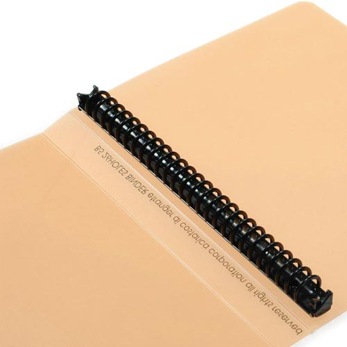 B5バインダー オレンジ