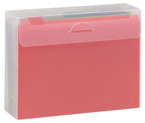 トスボックス カラー 5色マチ付フォルダ−