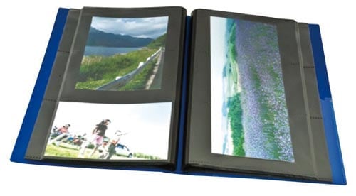 フォトグラフィリアL判3段360P ブルー