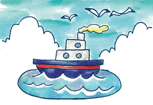 筆ペン水彩毛筆「彩」緑青色CA200−05