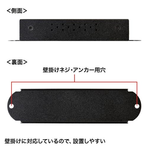 PoEエクステンダー Gigabit PoE+対応