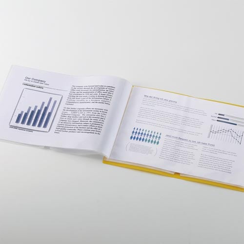 クリヤーブック 2つ折り 5P キミドリ