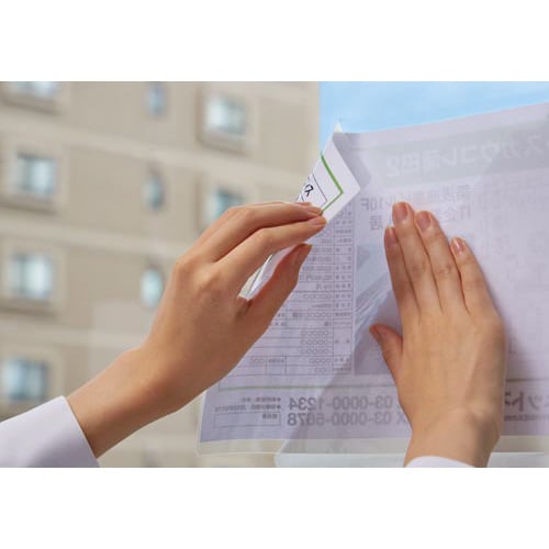 貼り付けできるラミ 通常粘着30枚 5パック以上