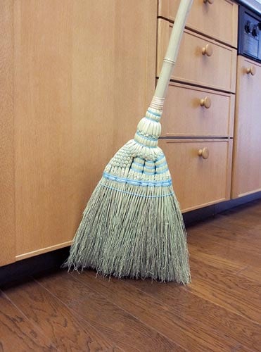 手編みほうき 短柄