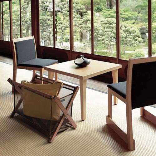 サイドワゴン 木枠 メッシュ ブラウン