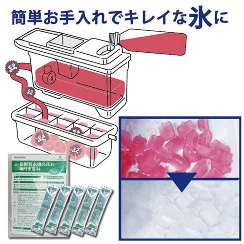 TK 自動製氷機の汚れ取りま専科5包入