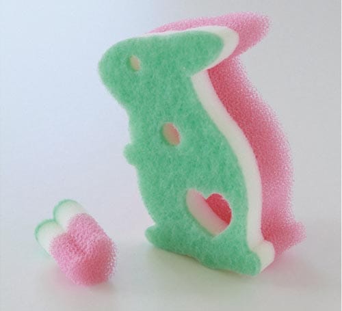 バススポンジ ウサPON グリーン