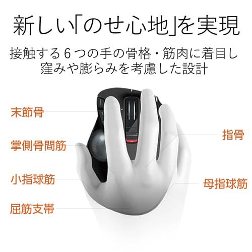 トラックボールマウス M−XT3DRBK 無線