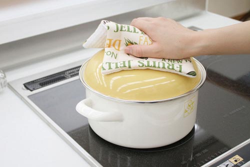 キッチンファブリックVEGEなべ敷き コーン