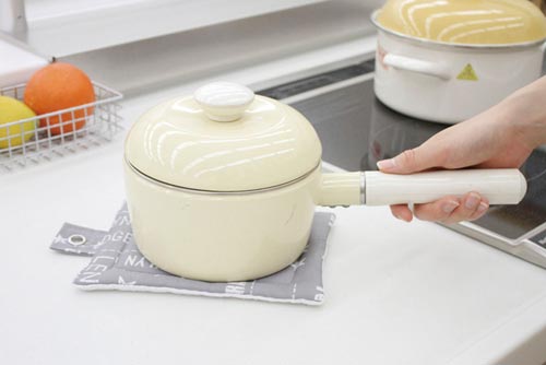 ヴィンテージ多機能なべ敷き グレー