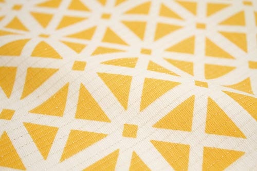 銀の抗菌水切りマットkiriko イエロー