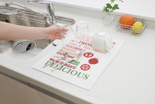 吸水・速乾水切りマット トマト