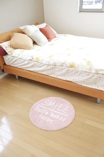 お部屋マットサークル ピンク