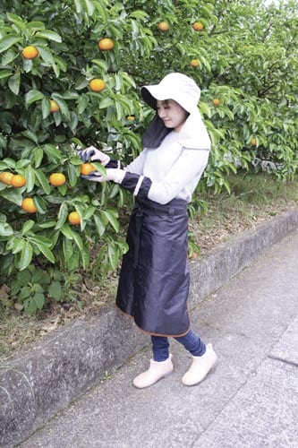 防寒作業エプロン