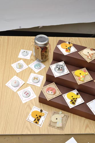 ササガワ ｏａブローチ 缶バッジ用台紙 カウネット