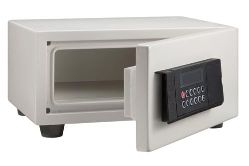 ホテルセーフ客室用耐火金庫 8L グレイ