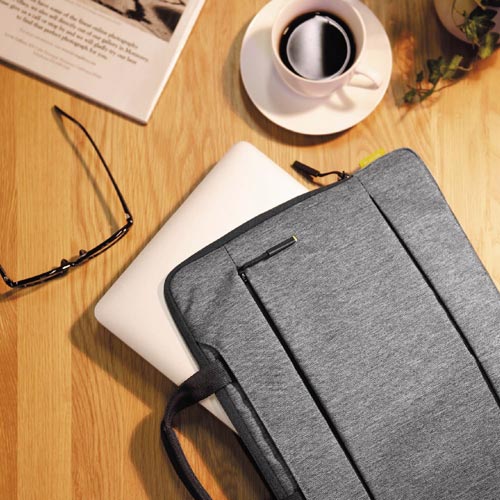 PCバッグ取っ手付 カジュアル 13.3 グレー