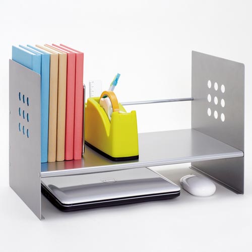 ブックスタンド シルバー