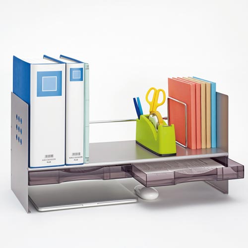 ブックスタンド シルバー