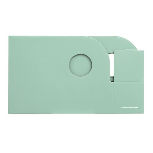 ダンボックス A4横 背幅100mm グリーン