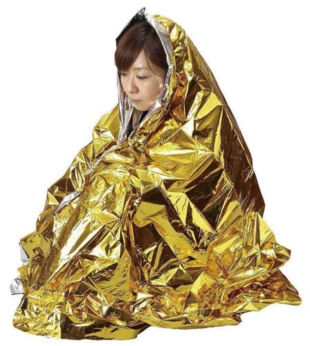 非常用携帯アルミブランケット