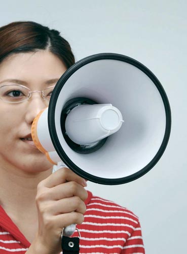 10Wハンドメガホン