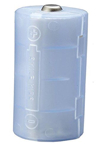 単3が3個で単1電池アダプター ホワイト