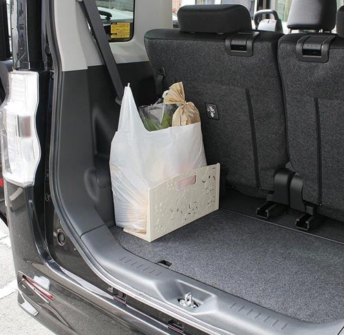 トランクのお買い物袋ストッパー