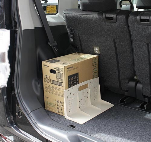 トランクのお買い物袋ストッパー