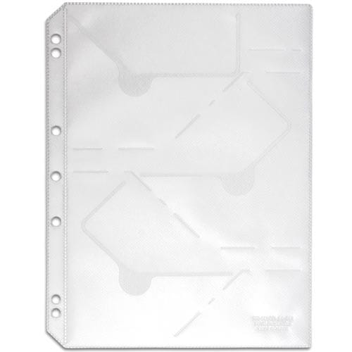 リフィール4・3・2穴用 CDDVDポケット 5枚